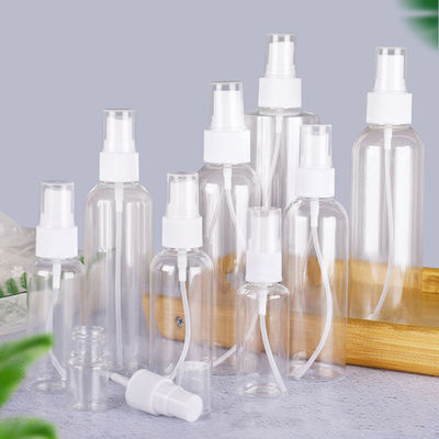 Botol Semprotan PET Transparan dengan Permukaan Lancar Solusi Kemasan Profesional