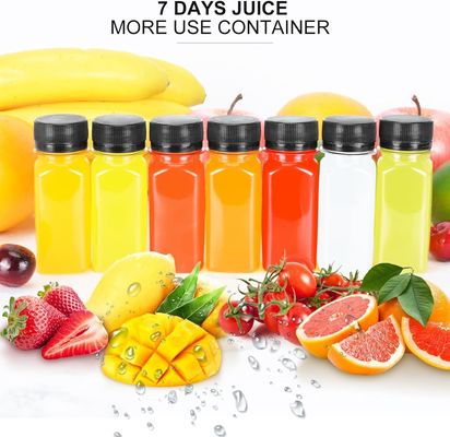 Botol Jus Berkualitas Tinggi dengan Tutup untuk Bisnis Botol Shot Jus Botol Jus On the Go Dapat Digunakan Kembali dengan Harga Bagus