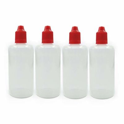 Botol cairan elektronik 80ml Tutup Ulir untuk Penyegelan Aman dan Pengisian Ulang yang Mudah