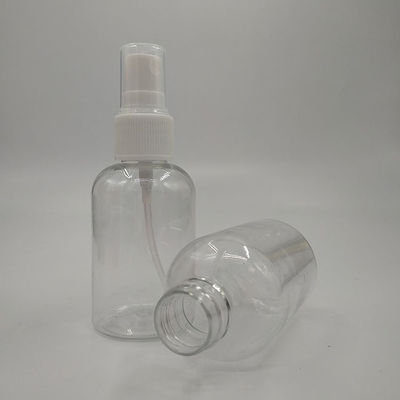 Botol Semprotan Kabut Pembersih Tangan Dengan Logo Kustom Ramah Lingkungan PET Plastik Dapat Diisi Ulang