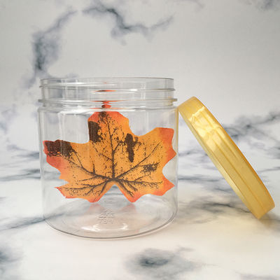 Logo Customized Plastik Cosmetic Jar dengan Plastik dan Sealing Aluminium Foil Gasket