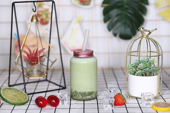 Botol Teh Susu Sedang dengan Gagang dan Air Termasuk Plastik Tahan Lama