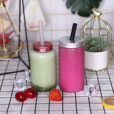 Botol Teh Susu Sedang dengan Gagang dan Air Termasuk Plastik Tahan Lama