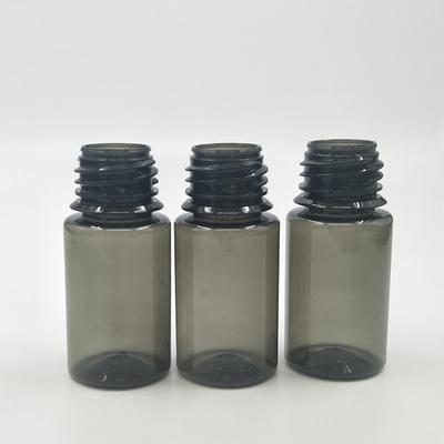 Botol Cairan E Hitam Transparan Dengan Produksi Warna Cetak Disesuaikan