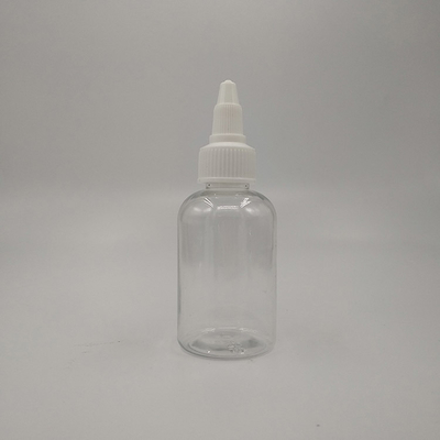 Botol Tutup Sekrup Plastik yang Disesuaikan Dapat Digunakan Kembali Nyaman untuk Penyimpanan Hemat Ruang