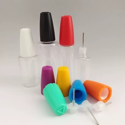 Childproof Neck Type E Botol Cairan Custom Printing Warna Dan Berbagai Kapasitas 10ml 15ml 30ml 40ml 60ml 80ml 100ml