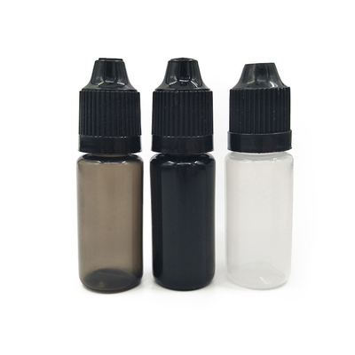 Sablon Permukaan Penanganan Botol E Liquid Tahan Anak Jenis Leher