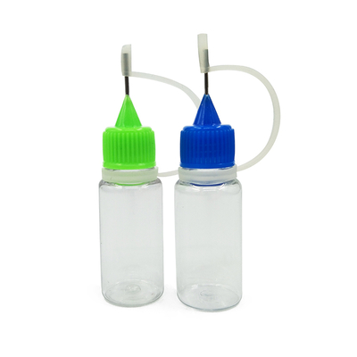 Botol Kecil Tahan Anak dengan Leher untuk Cairan Desain Transparan