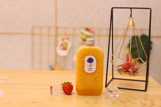 Bottle susu dengan desain bulat persegi dengan fitur tahan kebocoran Kapasitas 0,5 kg