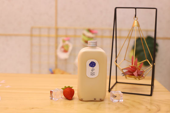 Bottle susu dengan desain bulat persegi dengan fitur tahan kebocoran Kapasitas 0,5 kg