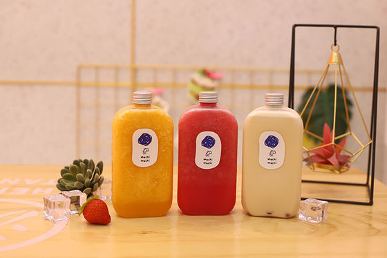 Bottle susu dengan desain bulat persegi dengan fitur tahan kebocoran Kapasitas 0,5 kg