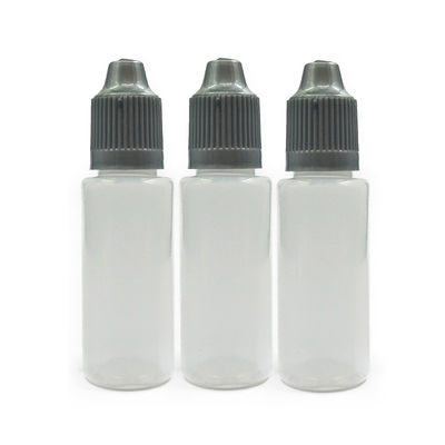 Botol Cairan 10ml 15ml 30ml 40ml 60ml 80ml 100ml Kapasitas E dengan Logo yang Disesuaikan dan Tipe Leher yang Aman untuk Anak