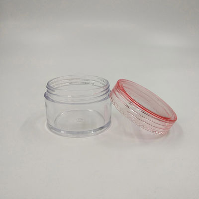 Kontainer Kosmetik Plastik Jar Disesuaikan Dirancang untuk Penyimpanan Aman Lotion Kecantikan Krim dan Produk Kosmetik