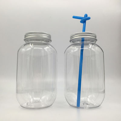 Leak-proof Milk Tea Bottles with Screw-on Lid Water and Handle Perfect