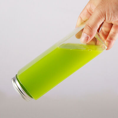 0.5kg Botol Teh Susu Termasuk Tutup dan Isolasi Screw-On Menawarkan Solusi Kemasan Aman untuk Produk Minuman