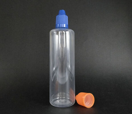 Botol Cairan E-Liquid Bulat Transparan Sablon Layar Cocok untuk Labeling Kustom dan Solusi Pengemasan di Industri Vape