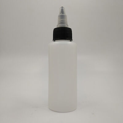 Botol dropper plastik kaca yang dirancang dengan permukaan yang halus dan tipe penyegelan tutup sekrup yang menyediakan penyumbatan cairan yang tahan kebocoran