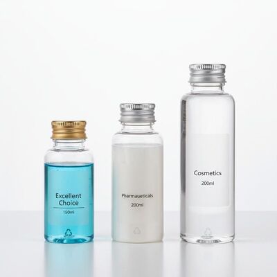 Botol Top Plastik Screw Disesuaikan 150ml 200ml Pilihan yang sangat baik untuk Farmasi dan Kosmetik