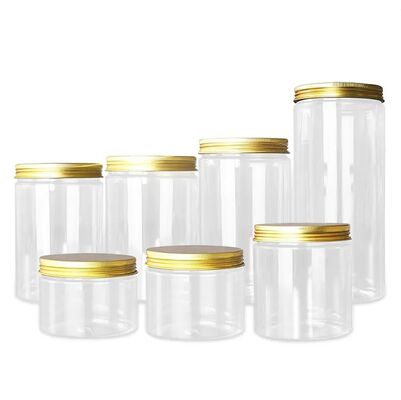 Customization Plastic Container Jars Featuring Aluminium Foil Sealing Ideal untuk Kimia Kosmetik dan Food Grade Storage