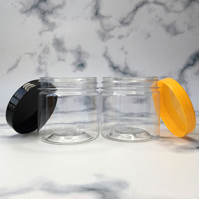 Wadah Toples Plastik Diameter 65mm Solusi Kemasan Tahan Bocor yang Dapat Digunakan Kembali untuk Produk Kimia Kosmetik dan Makanan