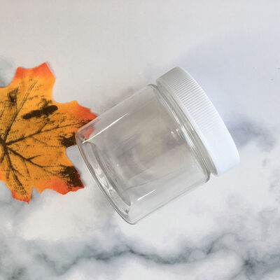 Jar Plastic Jar Container 100 Diameter Featuring Logo Customization Cocok untuk suplemen makanan dan produk kosmetik