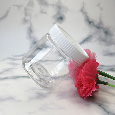 Jar Plastic Jar Container 100 Diameter Featuring Logo Customization Cocok untuk suplemen makanan dan produk kosmetik