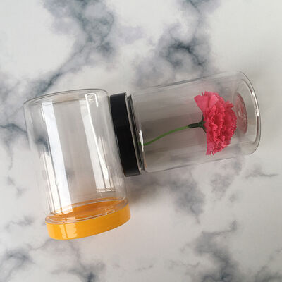 Kontainer Botol Plastik Sensitif Tekanan yang Disesuaikan dengan Personalifikasi dan Personalifikasi Pencetakan Ideal untuk Aplikasi Kemasan Bulk