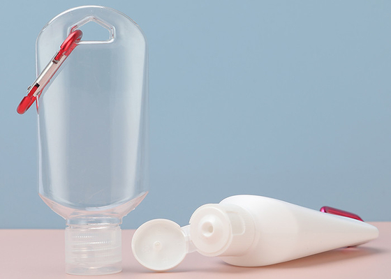 80ml Peras Botol Pembersih Tangan Kosong Dengan Flip Top Cap Anti Bocor