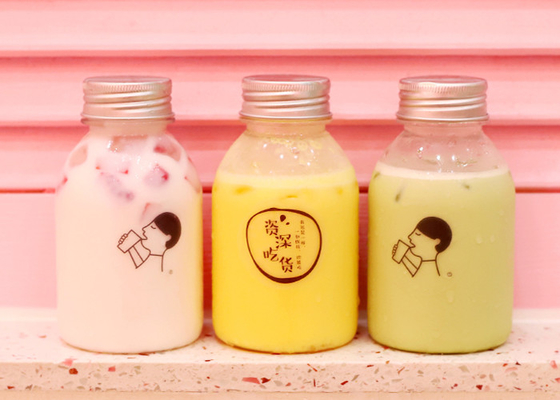 11oz Botol Jus Plastik Daur Ulang Untuk Kemasan Jus Cold Pressed