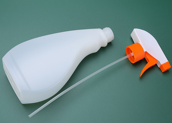 200ml Botol Plastik kosong untuk menyemprotkan cairan dengan cetak layar dengan warna putih / transparan