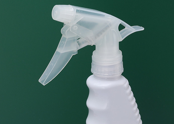 200ml Botol Plastik kosong untuk menyemprotkan cairan dengan cetak layar dengan warna putih / transparan