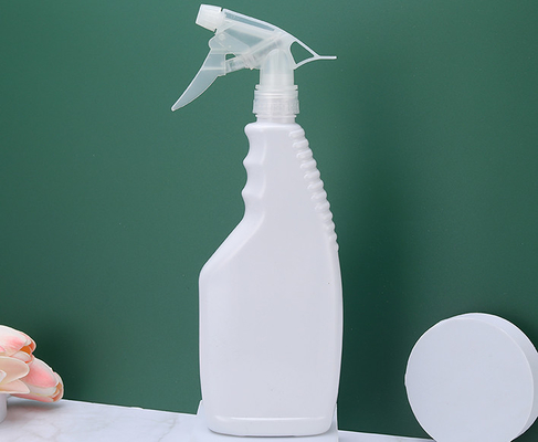 200ml Botol Plastik kosong untuk menyemprotkan cairan dengan cetak layar dengan warna putih / transparan