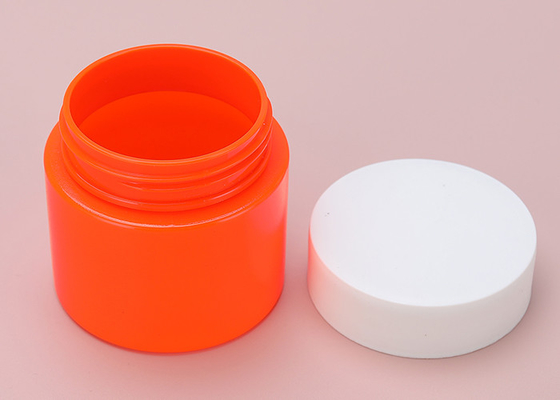 Produk Kecantikan Botol Plastik Bulat Anti Bocor 120ml Wadah Plastik Mulut Lebar