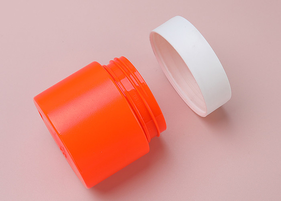 Kosmetik dan kemasan wajah plastik akrilik untuk hewan peliharaan yang kosong mentega badan lotion krim mata toples lip scrub wadah dengan