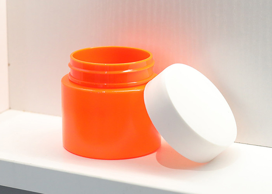 Kosmetik dan kemasan wajah plastik akrilik untuk hewan peliharaan yang kosong mentega badan lotion krim mata toples lip scrub wadah dengan