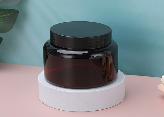 Kosmetik dan kemasan wajah plastik akrilik untuk hewan peliharaan yang kosong mentega badan lotion krim mata toples lip scrub wadah dengan