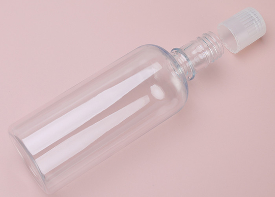 520ml Wadah Botol Obat Kumur Plastik Perjalanan Dengan Tutup Sekrup 100% Dapat Didaur Ulang
