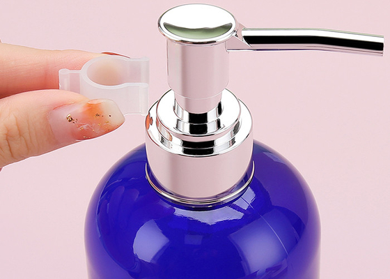 Botol Pompa Sampo Isi Ulang Plastik Bulat SGS 300ml