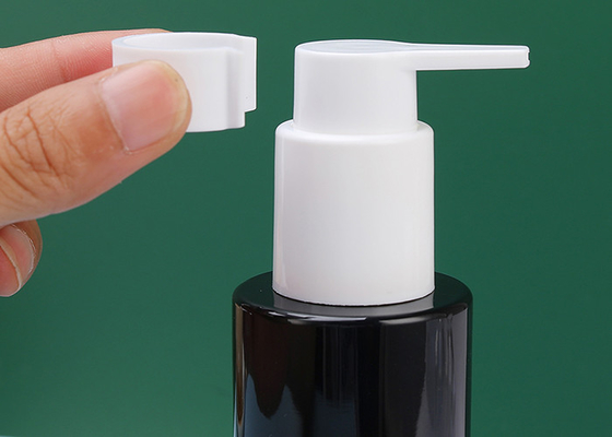 Botol Lotion Plastik PETG 100ml Botol PET Hitam BPA LEAD FREE