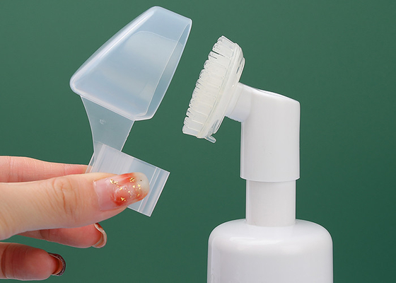 120ml 150ml Botol Busa Cuci Wajah Dengan Kuas Silikon