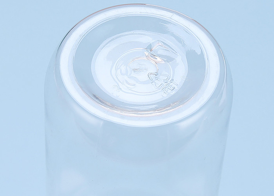 Transparan OD 22mm Flip Cap Botol Lotion Plastik 280ml 300ml