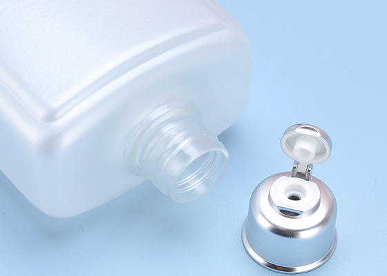 PET 500ml 250ml Botol Peras Kosong Plastik Bening Dengan Tutup Flip