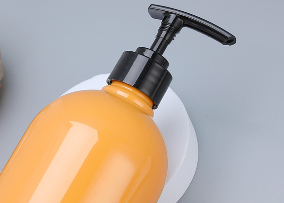 25mm Orange Shampoo Plastic Pump Dispenser Botol 900ml
