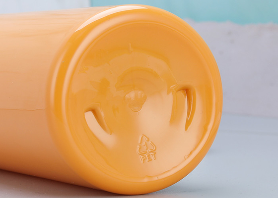 25mm Orange Shampoo Plastic Pump Dispenser Botol 900ml