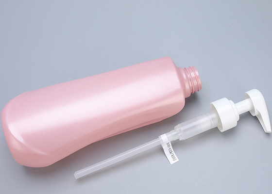 Botol Pompa PET Pearlescent Pink 750ml Botol Cuci Tubuh Plastik