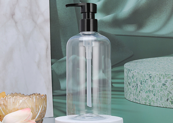 300ML 400ML Botol Pompa PET Transparan