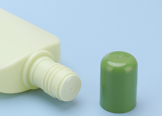 17mm PET Botol Lotion Plastik Hijau 130 * 55mm Dapat Didaur Ulang