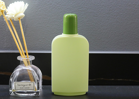 17mm PET Botol Lotion Plastik Hijau 130 * 55mm Dapat Didaur Ulang
