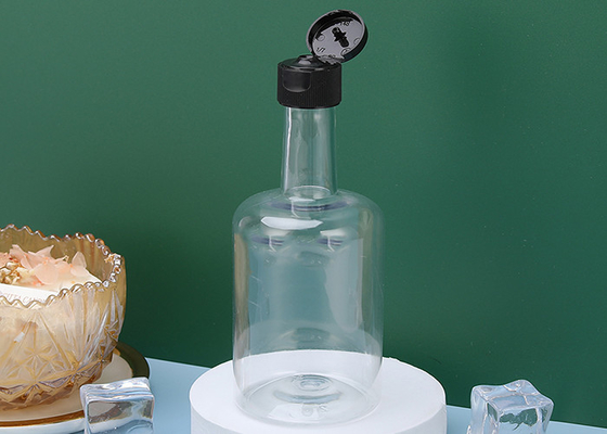 200ml Botol Plastik Sekrup Atas 57 * 139mm Botol Flip Cap