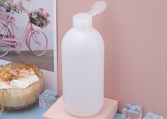 Botol Atas Sekrup Plastik PE Bebas Lateks BPA Dengan Tutup Flip 70 * 167mm